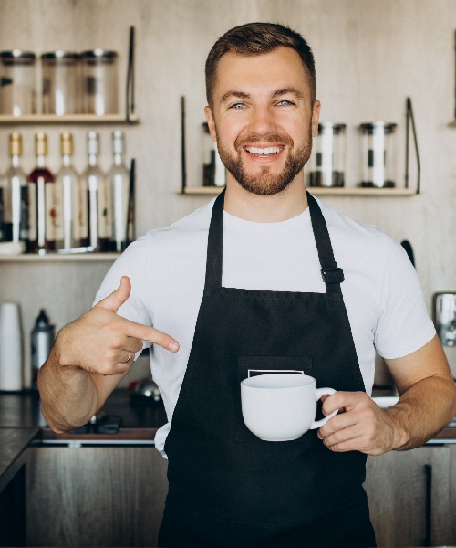 Male-barista