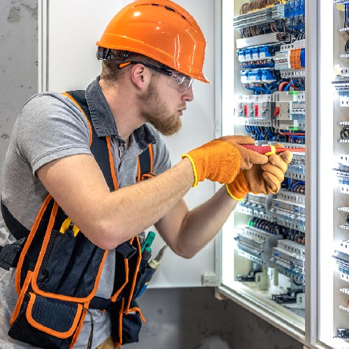 electrician-working